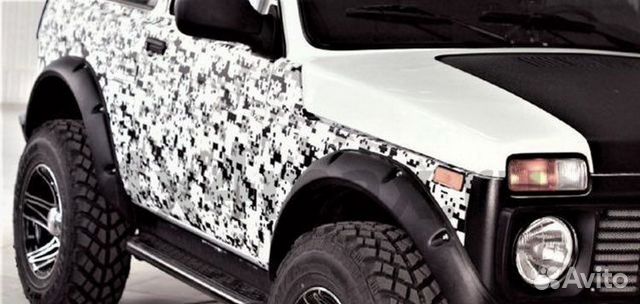 Расширители арок niva 2121, 21214 montero