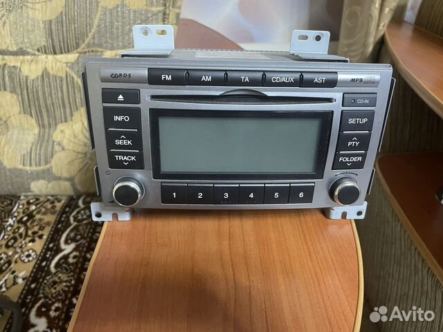 Штатная магнитола hyundai santa fe 2 рестайлинг