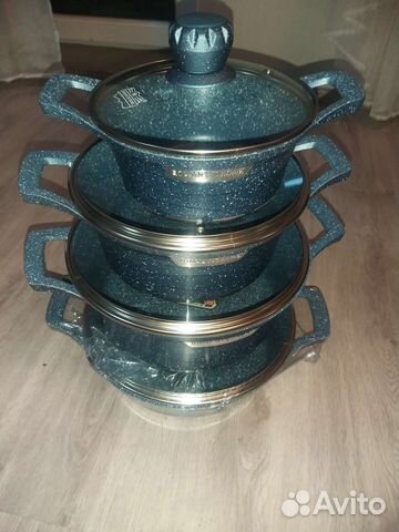 Набор кастрюль 8 предметов