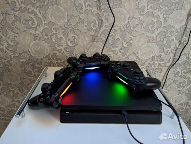 Sony Playstation 4 PS4 Slim, 9.0, прошита, 500Гб