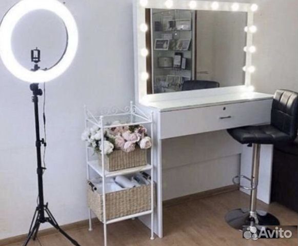 Кольцевая лампа 46 см штатив 2,06