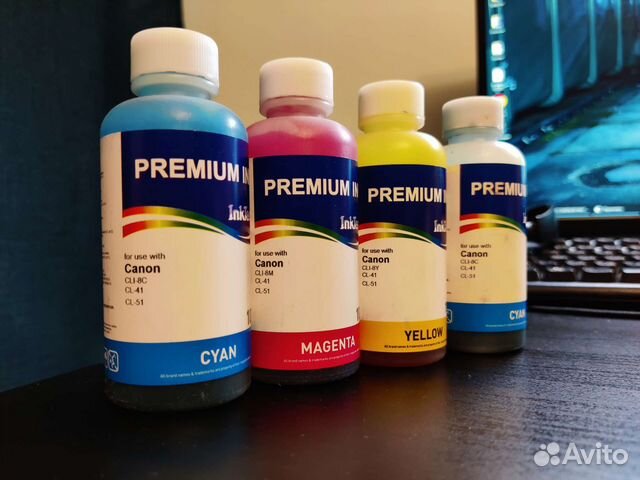 Чернила для принтера canon