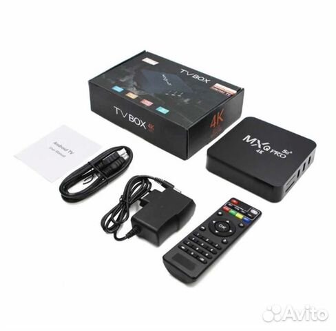 TV приставка Андройд тв MXQ PRO 4K