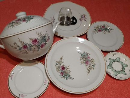 Супница,блюдо,конфетницы,салатники,хрусталь СССР