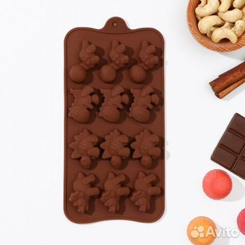 Форма для льда и шоколада«Дино