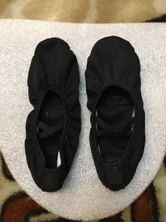 Балетки детские для танцев гимнастики хореографии