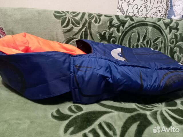 Теплый чехол для санок