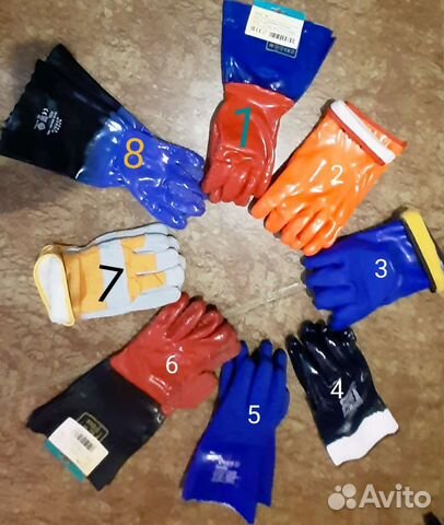 Перчатки для рыбообработки Showa и т.д