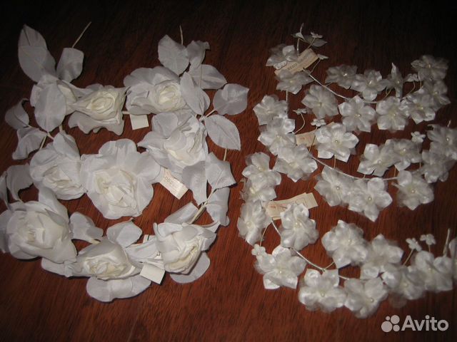 Украшения на голову, цветы