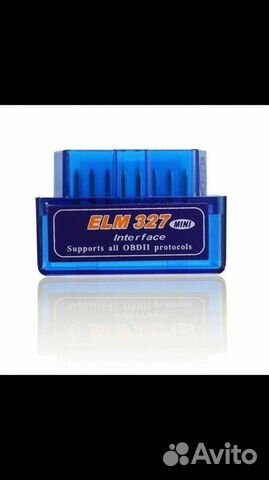 Elm327 obd2 сканер