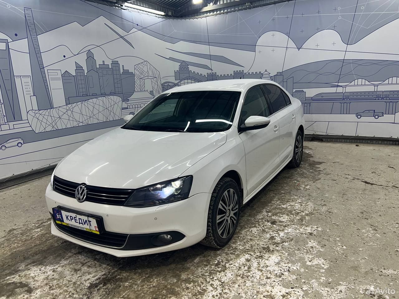 Volkswagen Jetta 2011 Р±РµР»С‹Р№