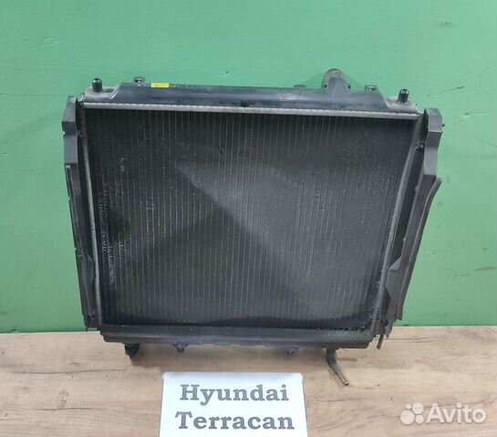 Радиатор основной 2.9л д. АКПП Hyundai Terracan,03