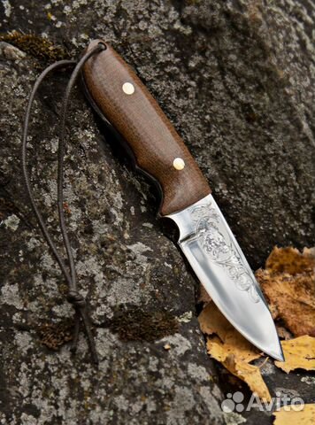 Нож ручной работы подарочный для рыбалки