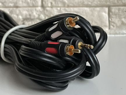 Кабель 3.5 mm jack - RCA (х2) 7 метров