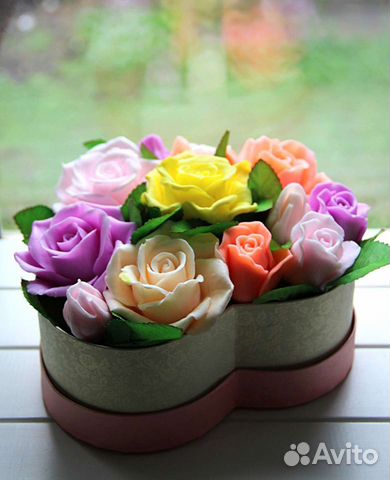 Букет из Мыла