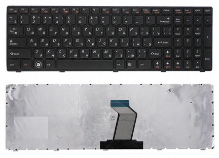 Клавиатура для ноутбука Lenovo G570, G770, Z560