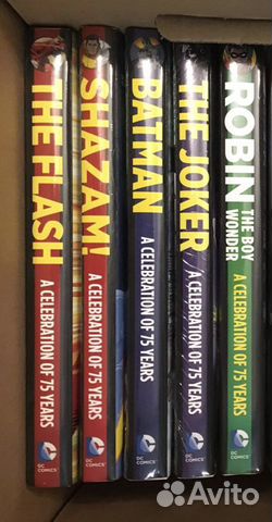 Комиксы DC из серии A Celebration of 75 years