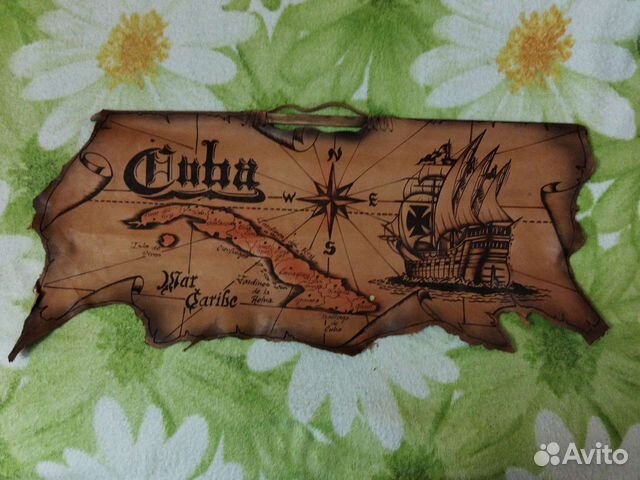 Панно из натуральной кожи