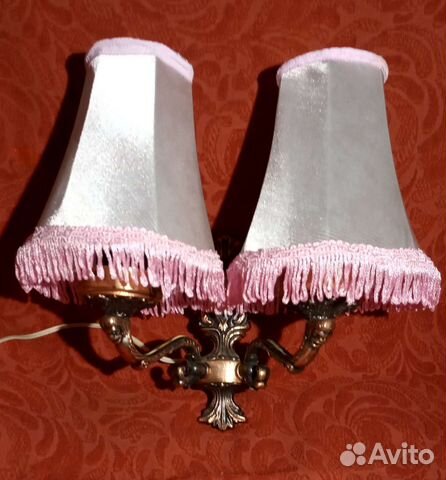 Бра латунный