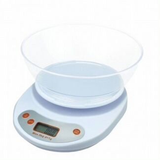 Электронные кухонные весы с чашей