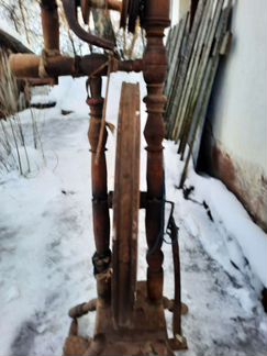 Прялка деревянная старинная