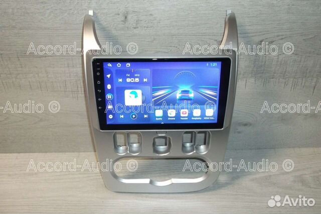 Магнитола Renault Logan Android 2DIN