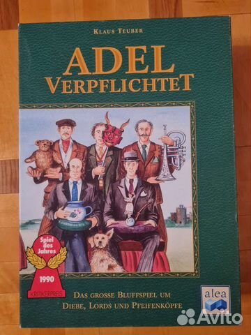 Настольная игра на немецком Adel verpflichtet