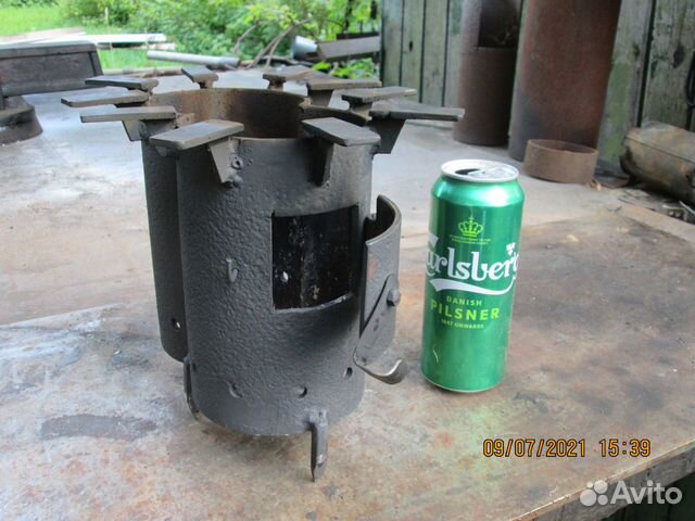 Дровяная печь для дачи 