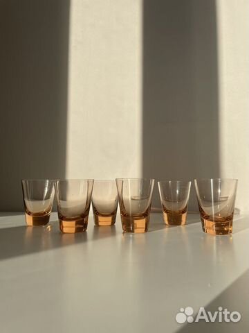 Стопки цветное стекло