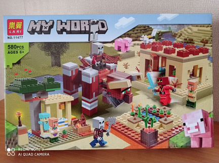 Конструктор Майнкрафт 11477 Патруль Разбойников