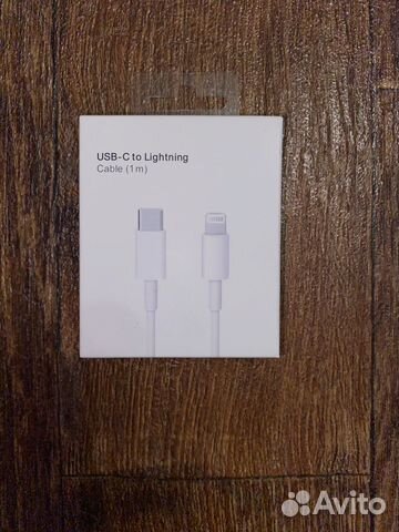 Зарядка на iPhone USB-C to Lightning