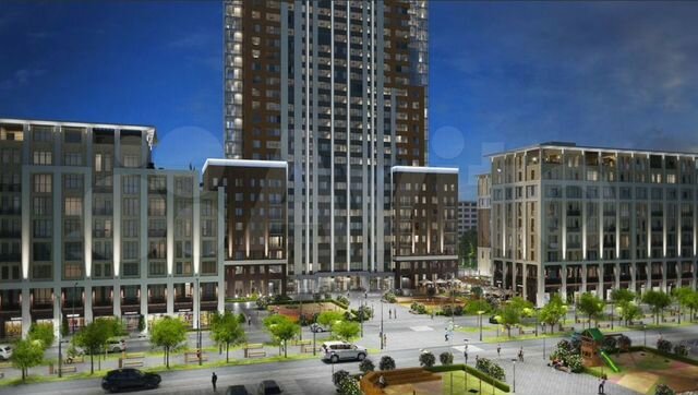 2-к. квартира, 51 м², 6/25 эт.