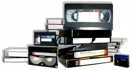 Оцифровка перезапись видеокассет и аудио