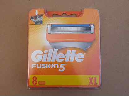 Сменные кассеты Gillette Fusion5, 8шт