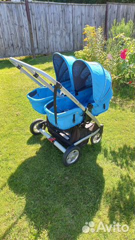 Коляска для двойни 2в1