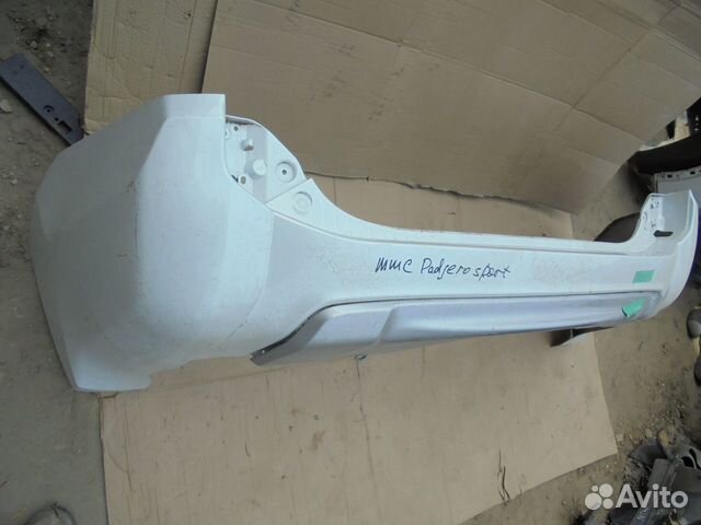 Задний бампер Mitsubishi Pajero Sport (2015-2019)