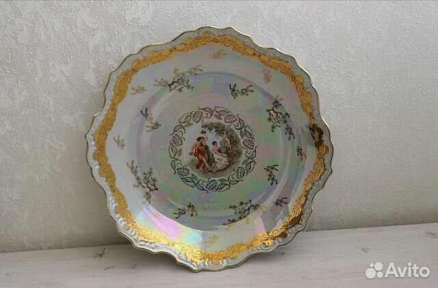 Блюдо фарфоровое Oscar Schlegelmilch Мадонна