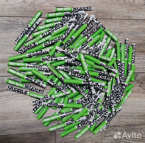 Набор 50 шт - Ручка шариковая, синяя Hello Kitty