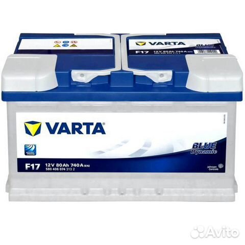 Аккумулятор varta f17