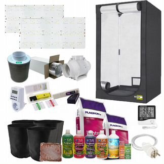 Готовый Гроубокс LED 240 Вт, 100х100х200+удобрения