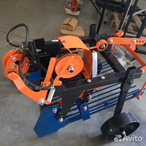 Картофелекопатель ккм на мотоблок Нева, Каскад