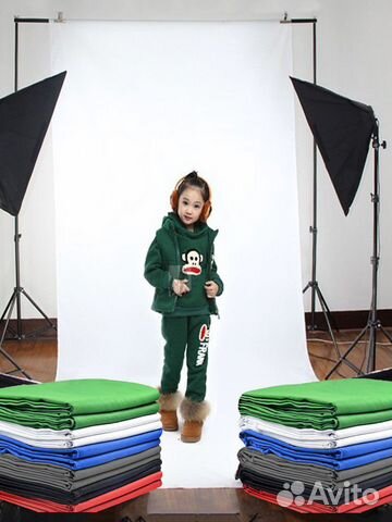 Софтбокс 2шт + фон 2 х 3