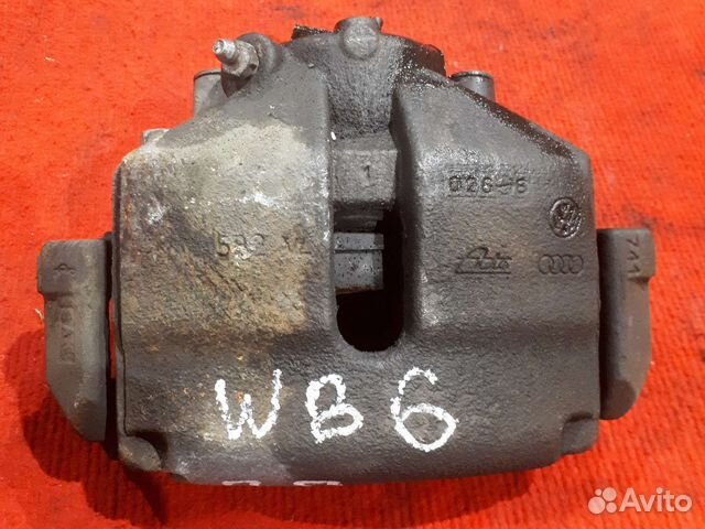 Правый передний суппорт фольксваген пассат б6