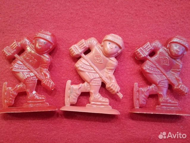 Советские пластмассовые хоккеисты