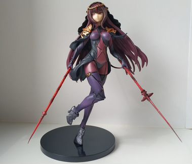 Фигурка аниме копейщица Scathach Lancer в коробке