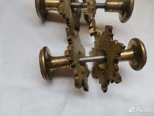 Ручки, Крючки старинные латунь бронза