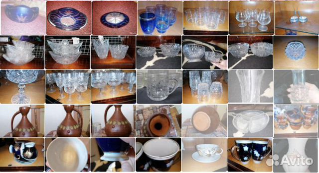 Посуда. Хрусталь, фарфор, керамика