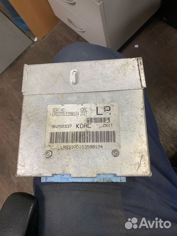 Блок управления двс Daewoo Nexia kletn A15MF 2000