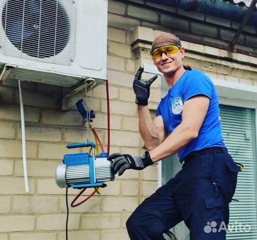 Чистка заправка ремонт обслуживание сплит систем
