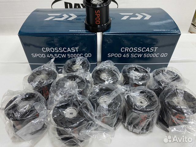 Сподовая катушка Daiwa Crosscast Spod 45 SCW+Шпуля